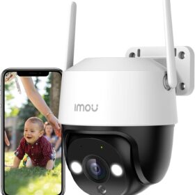 Imou Cruiser 3K (5MP) Outdoor WiFi Beveiligingscamera 360° – IP66 Waterdicht, Kleurennachtzicht 30 m, Mensdetectie