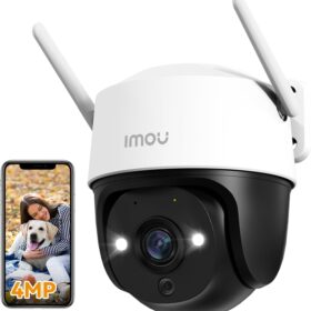 Imou Cruiser 2,5K(4MP) Caméra Surveillance Extérieure WiFi 360° Étanche IP66 Vision Nocturne Couleur 30M, Détection Humaine