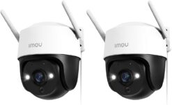 Imou Cruiser 3K (5MP) Set van 2 Outdoor WiFi Beveiligingscamera 360° Waterdicht IP66 Kleurennachtzicht 30 m, Mensdetectie