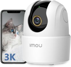 Imou Ranger Pro 3K (5MP) WiFi Beveiligingscamera voor Binnen 360° Babyfoon met Alarm en Tweeweg-Audio