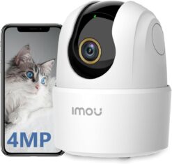 Imou Ranger Pro 2K (4MP) WiFi Beveiligingscamera voor Binnen 360° – Babyfoon, Alarm en Tweewegaudio