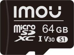 Imou MicroSD-kaart 64 GB Hoge Duurzaamheid – Geoptimaliseerde opslag voor beveiligingscamera’s | 95 MB/s