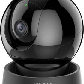 Imou Rex 3D 4K (8MP) WiFi Beveiligingscamera voor Binnen 360° | AI Detectie Mensen/Dieren, Slimme Tracking, Babyfoon, Tweewegaudio, Zwart