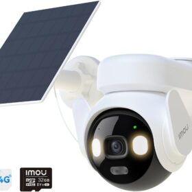 Imou 4G LTE Zonnecamera – Volledig Autonome Beveiliging | 3K Ultra HD 360° Zonder Installatie