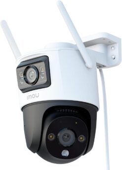 Imou Rex 3K Duo – Dubbele Lens Beveiligingscamera | Gelijktijdige 360° + Vaste Zone | Ultra HD 5MP