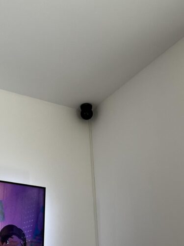 Imou Rex 3D 3K (5MP) Caméra Surveillance WiFi Intérieure 360° - Détection IA Humains/Animaux, Suivi Intelligent BabyPhone Audio Bidirectionnel Noire photo review