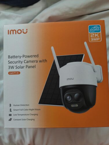 Imou 2K Caméra Surveillance Extérieure Solaire avec Super Batterie 15000mAh | 360° PTZ Vision Nocturne photo review