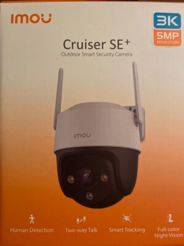 Imou Cruiser 3K(5MP) Lot de 2 Caméra Surveillance Extérieure WiFi 360° Étanche IP66 Vision Nocturne Couleur 30M, Détection Humaine photo review