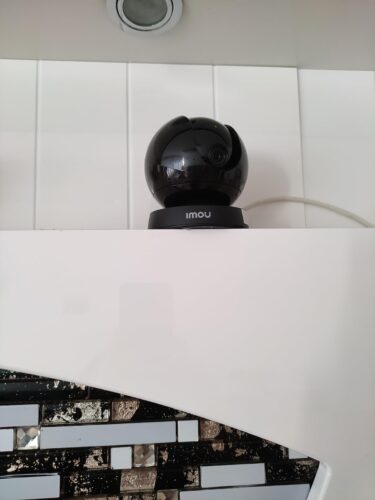 Imou Rex 3D 3K (5MP) Caméra Surveillance WiFi Intérieure 360° - Détection IA Humains/Animaux, Suivi Intelligent BabyPhone Audio Bidirectionnel Noire photo review