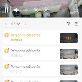 Imou Cruiser 3K(5MP) Lot de 2 Caméra Surveillance Extérieure WiFi 360° Étanche IP66 Vision Nocturne Couleur 30M, Détection Humaine photo review