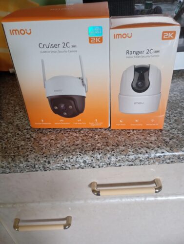 Imou Cruiser 3K(5MP) Lot de 2 Caméra Surveillance Extérieure WiFi 360° Étanche IP66 Vision Nocturne Couleur 30M, Détection Humaine photo review