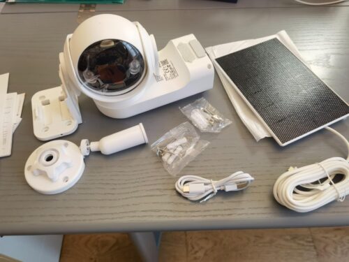 Imou 2K Caméra Surveillance Extérieure Solaire avec Super Batterie 15000mAh | 360° PTZ Vision Nocturne photo review
